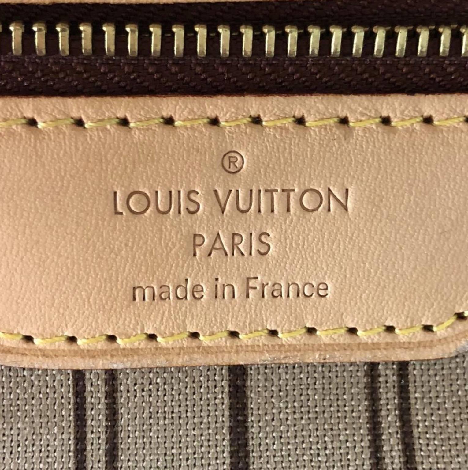 Louis Vuitton Monogram Neverfull MM Tote Handbag 5