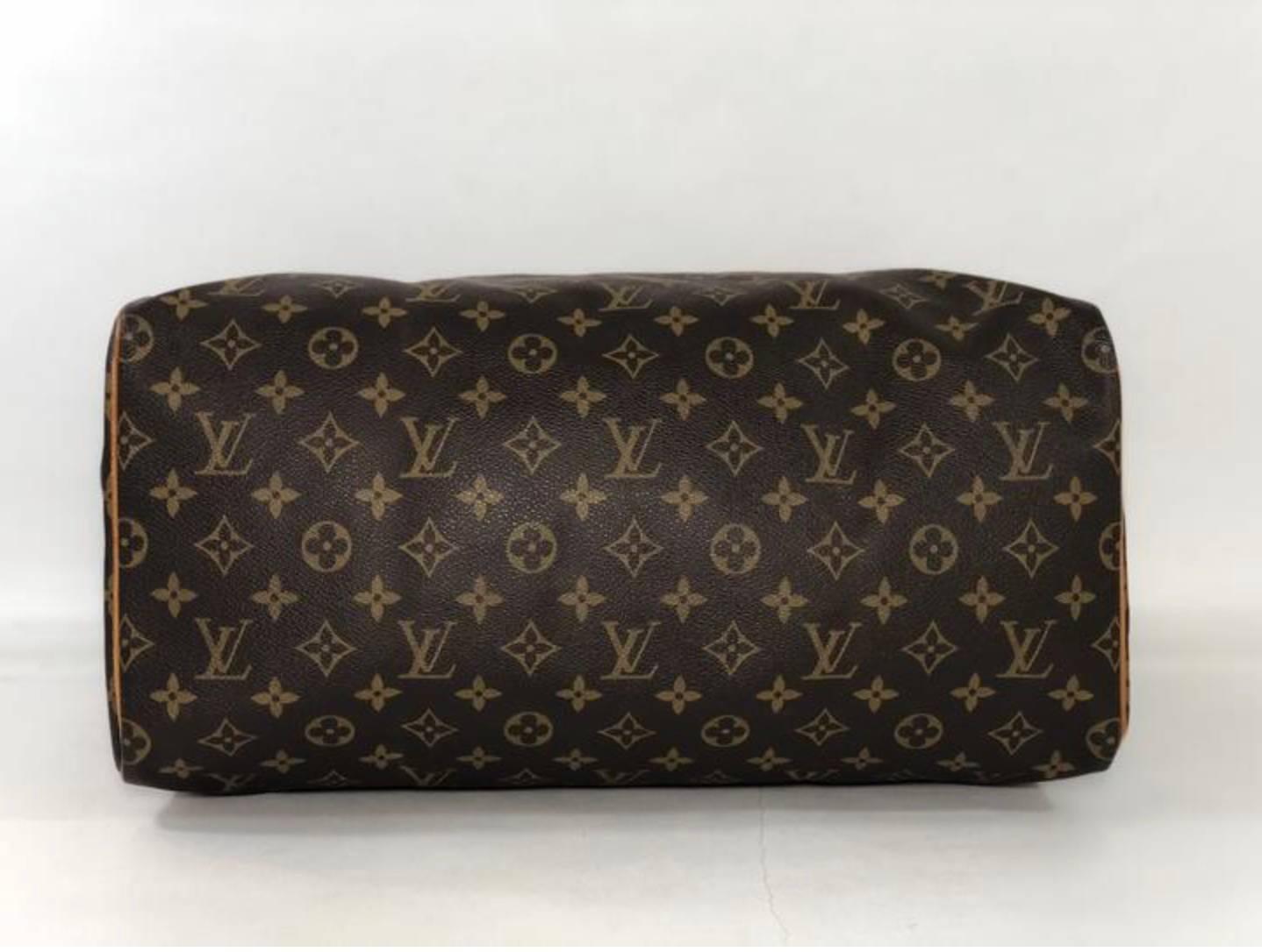 Louis Vuitton Monogram Speedy 40 Satchel Handbag 3