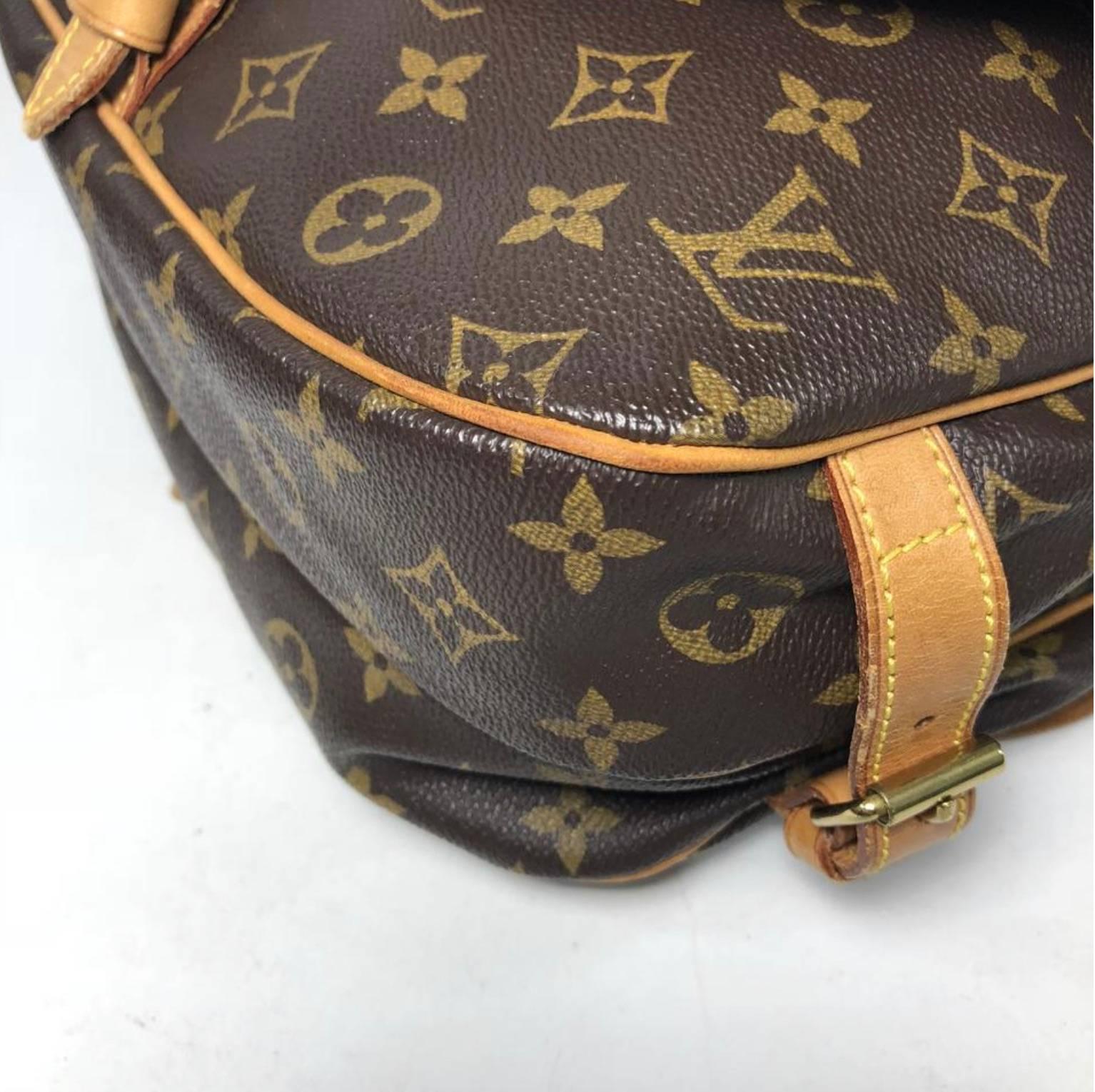 Louis Vuitton Monogram Saumur 30 Crossbody Handbag 4