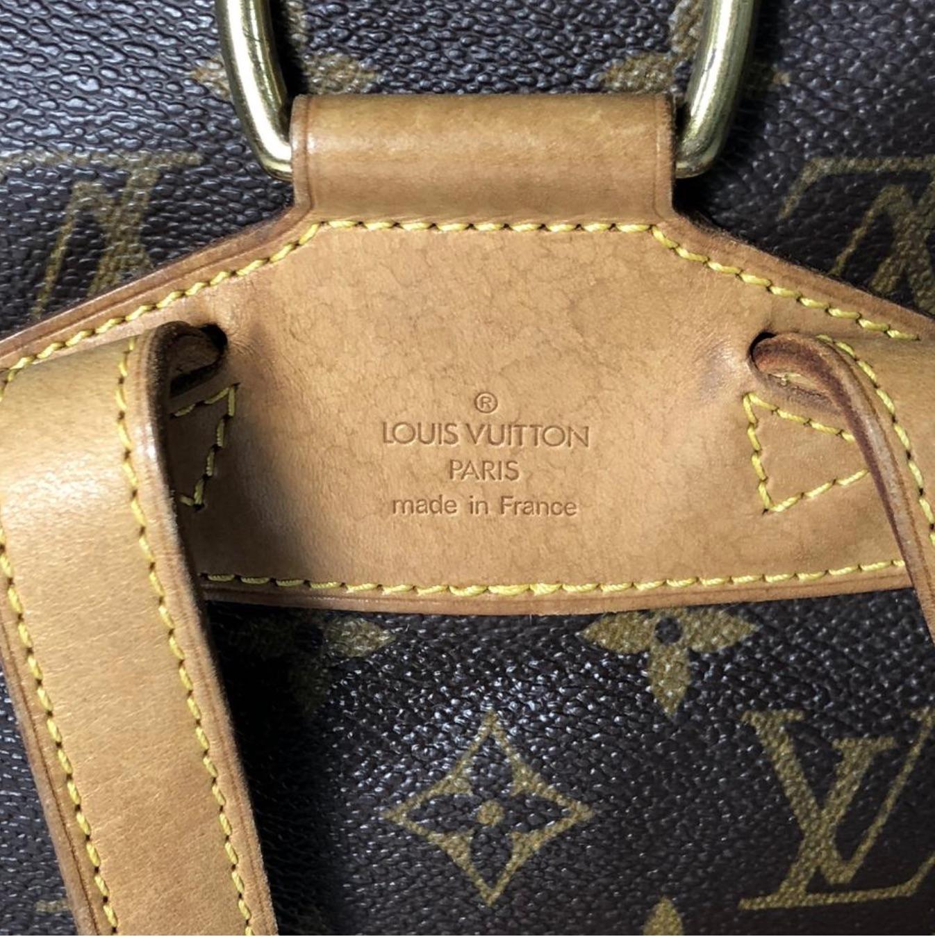 Louis Vuitton Monogram Montsouris MM Backpack Handbag For Sale 3
