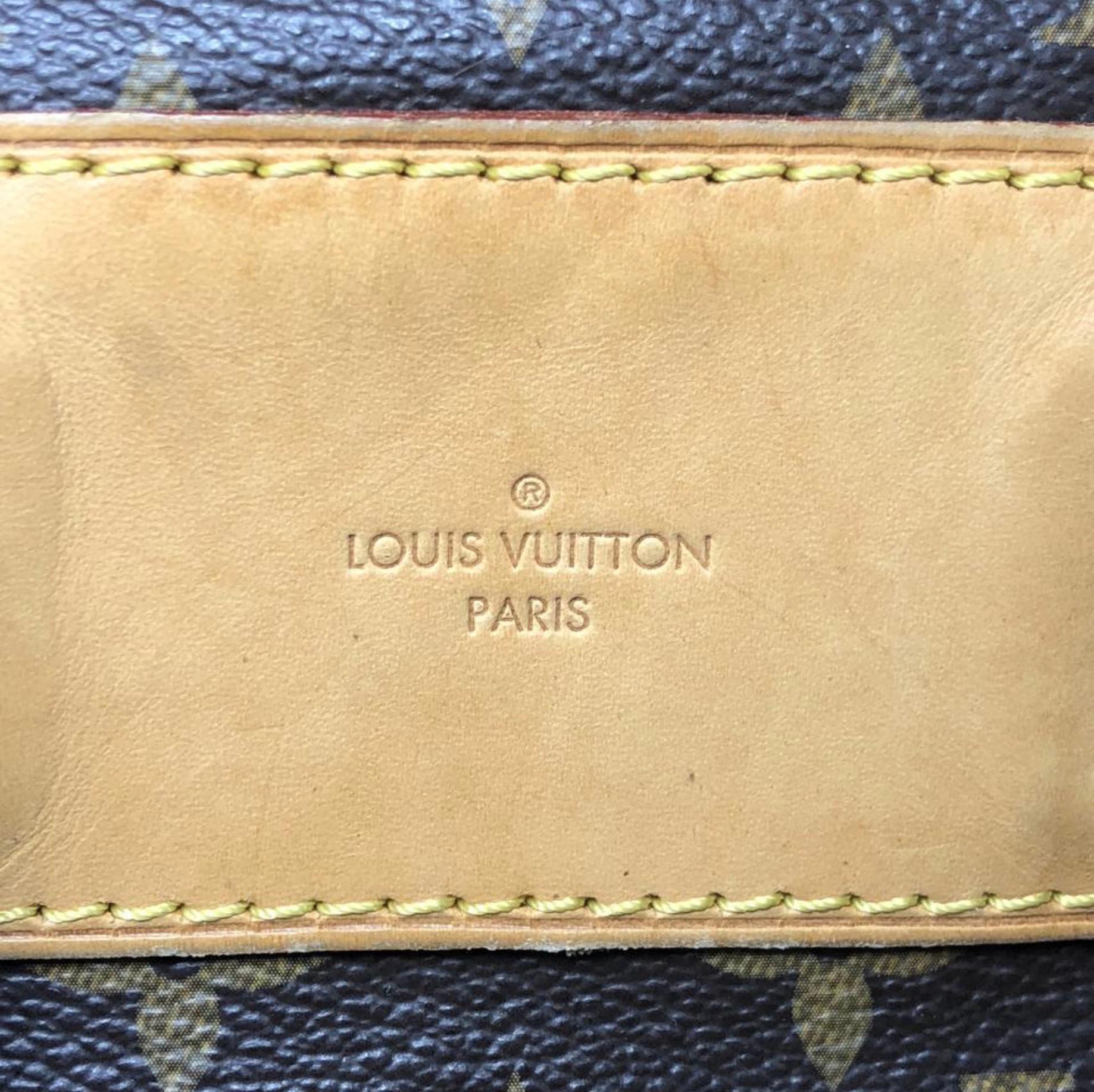 Louis Vuitton Monogram Bosphore Backpack Handbag For Sale 1