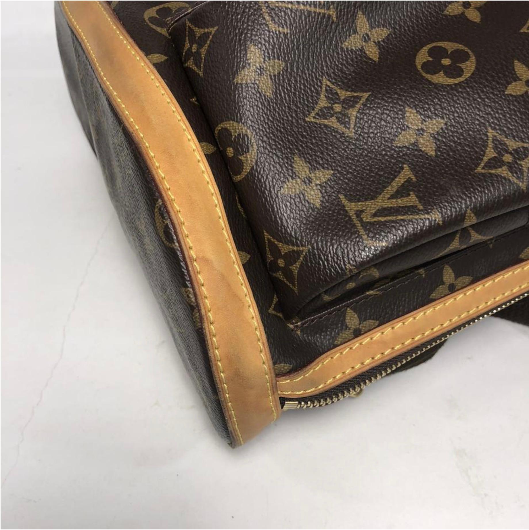 Louis Vuitton Monogram Bosphore Backpack Handbag For Sale 3