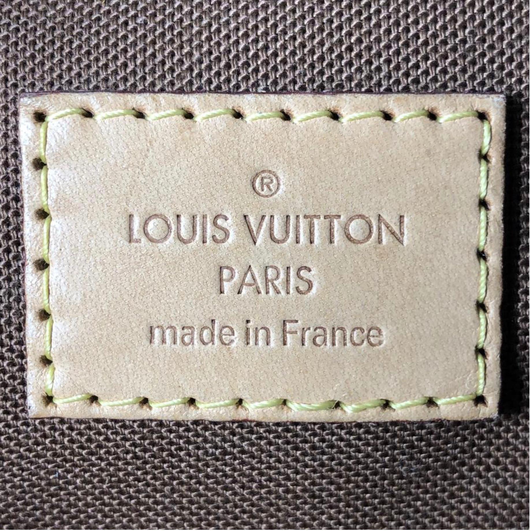 Louis Vuitton Monogram Bosphore Backpack Handbag For Sale 6