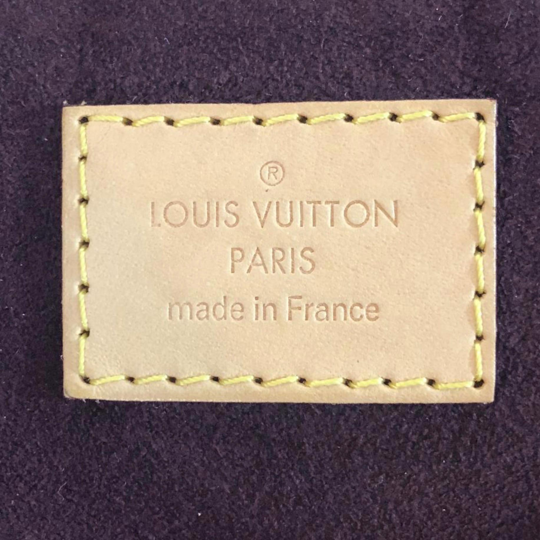 Louis Vuitton Monogram Voltaire Shoulder Handbag For Sale 2