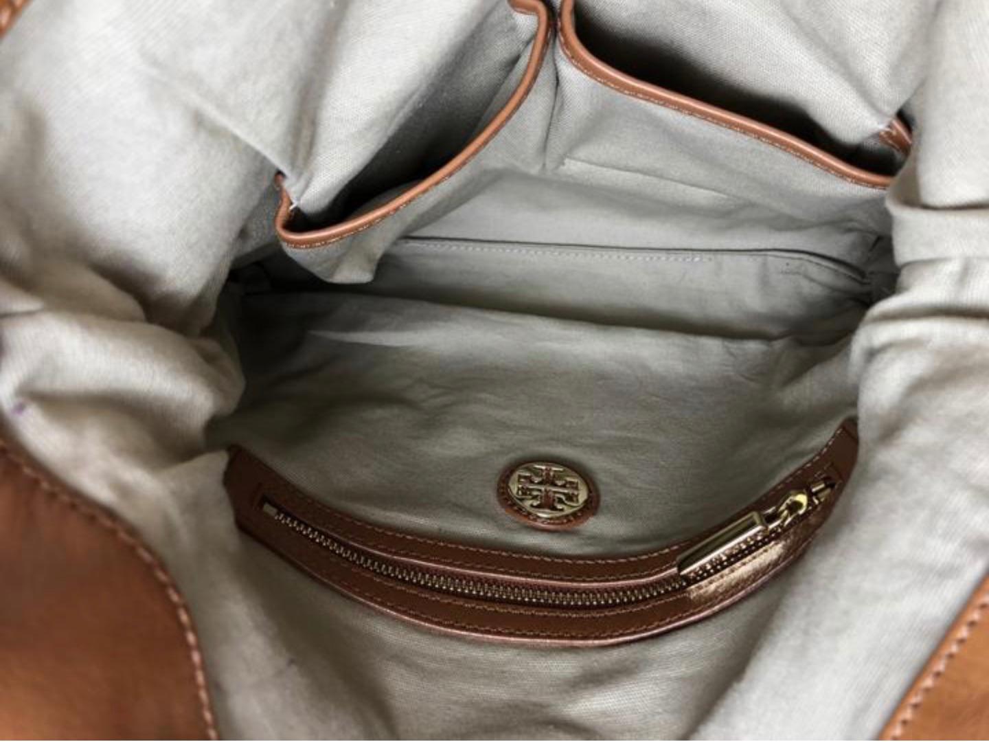 Tory Burch Leather Two Way Handbag Crossbody 1