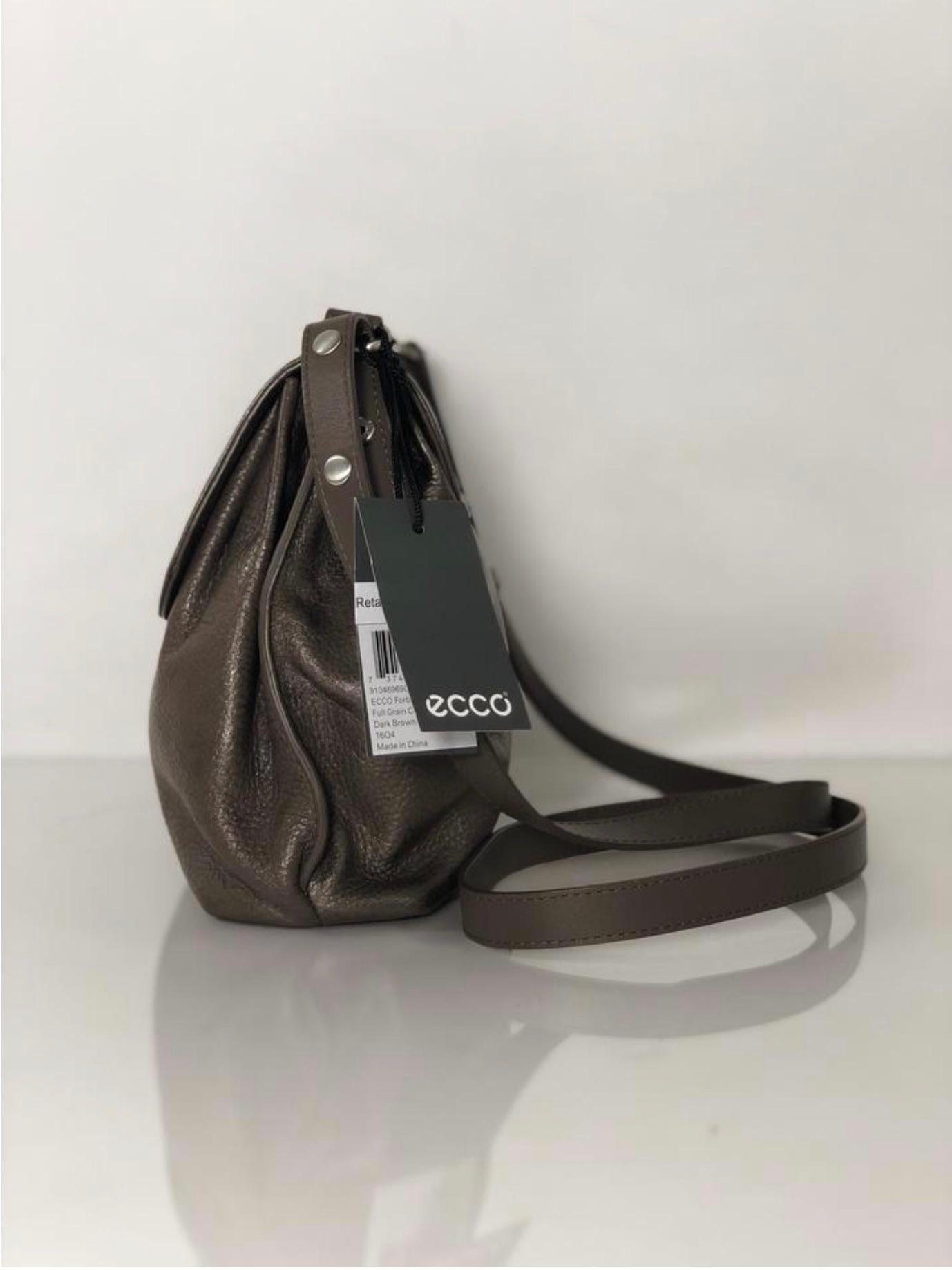 dark brown crossbody purse