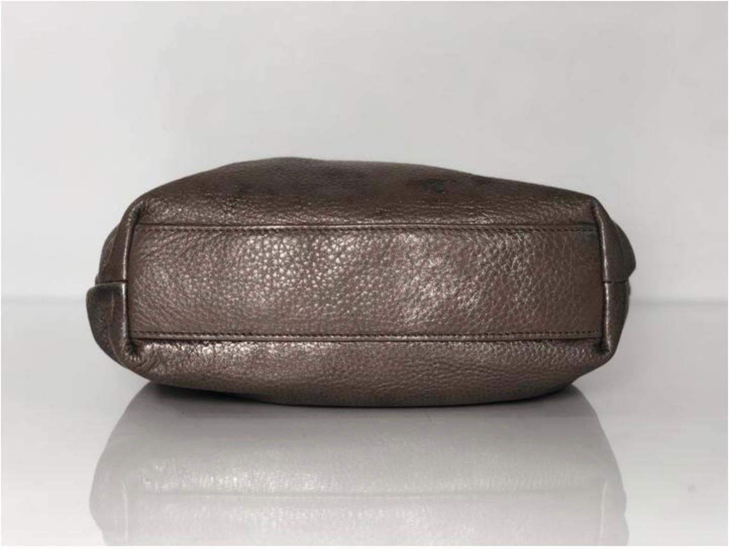 Black  Ecco Fortine Crossbody Handbag in Dark Brown For Sale
