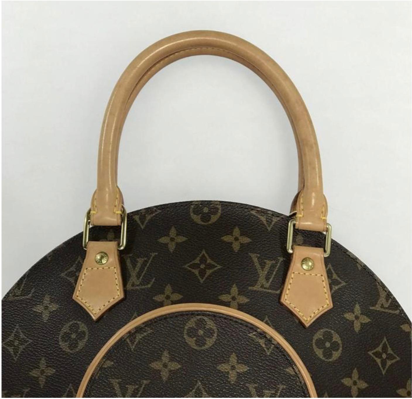Women's or Men's Louis Vuitton Monogram Ellipse PM Satchel Top Handle Handbag For Sale
