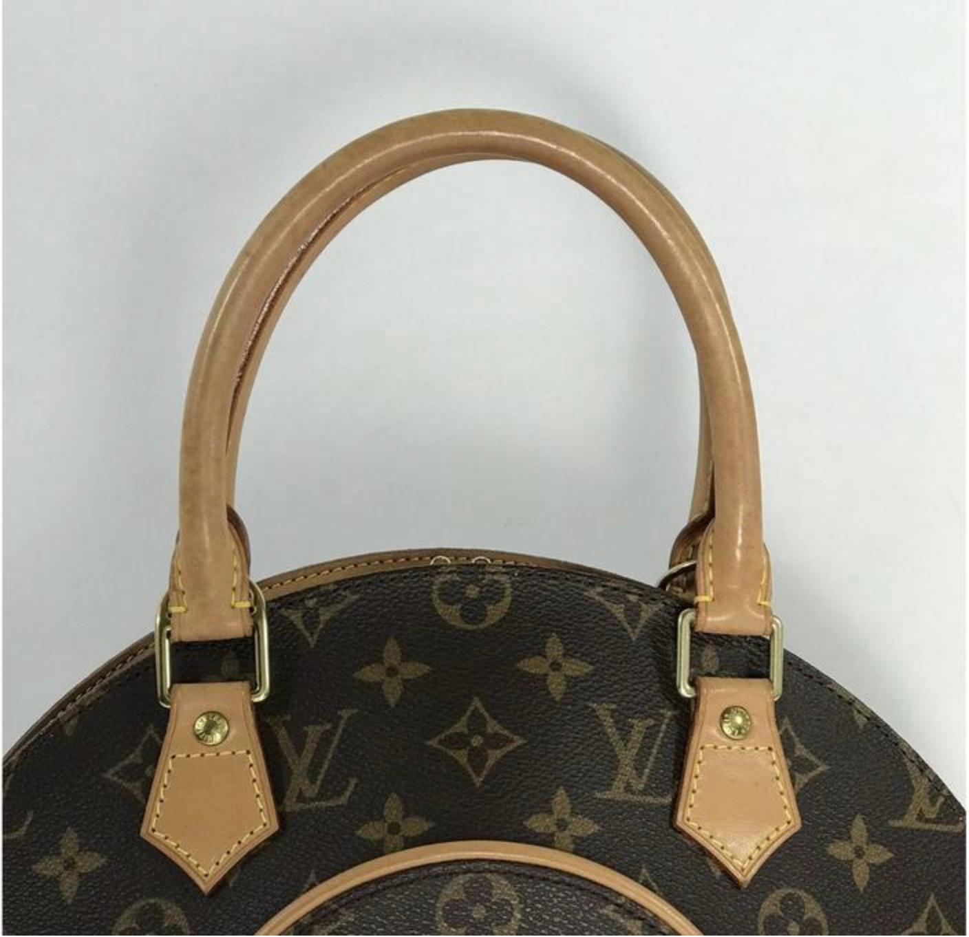 Louis Vuitton Monogram Ellipse PM Satchel Top Handle Handbag For Sale 1