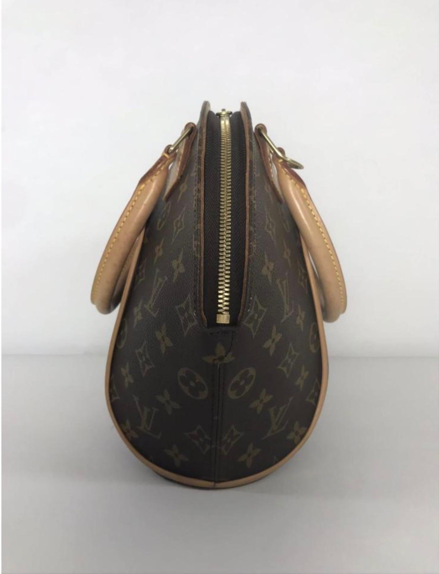 Louis Vuitton Monogram Ellipse PM Satchel Top Handle Handbag For Sale 2