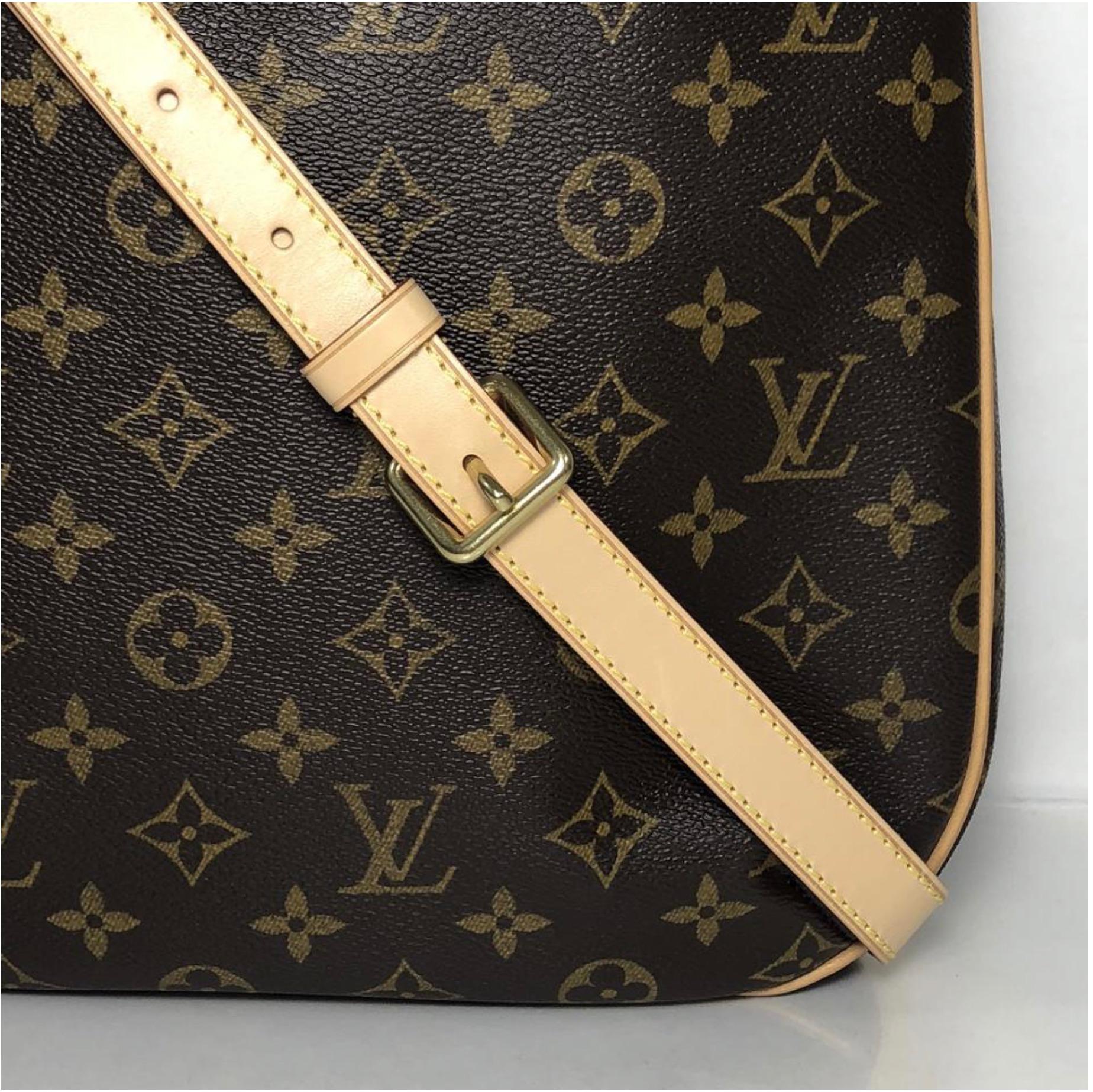 Black Louis Vuitton Monogram Odeon MM Crossbody Handbag