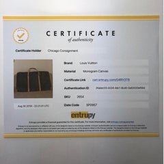 Louis Vuitton Monogram Kabul Travel Bag