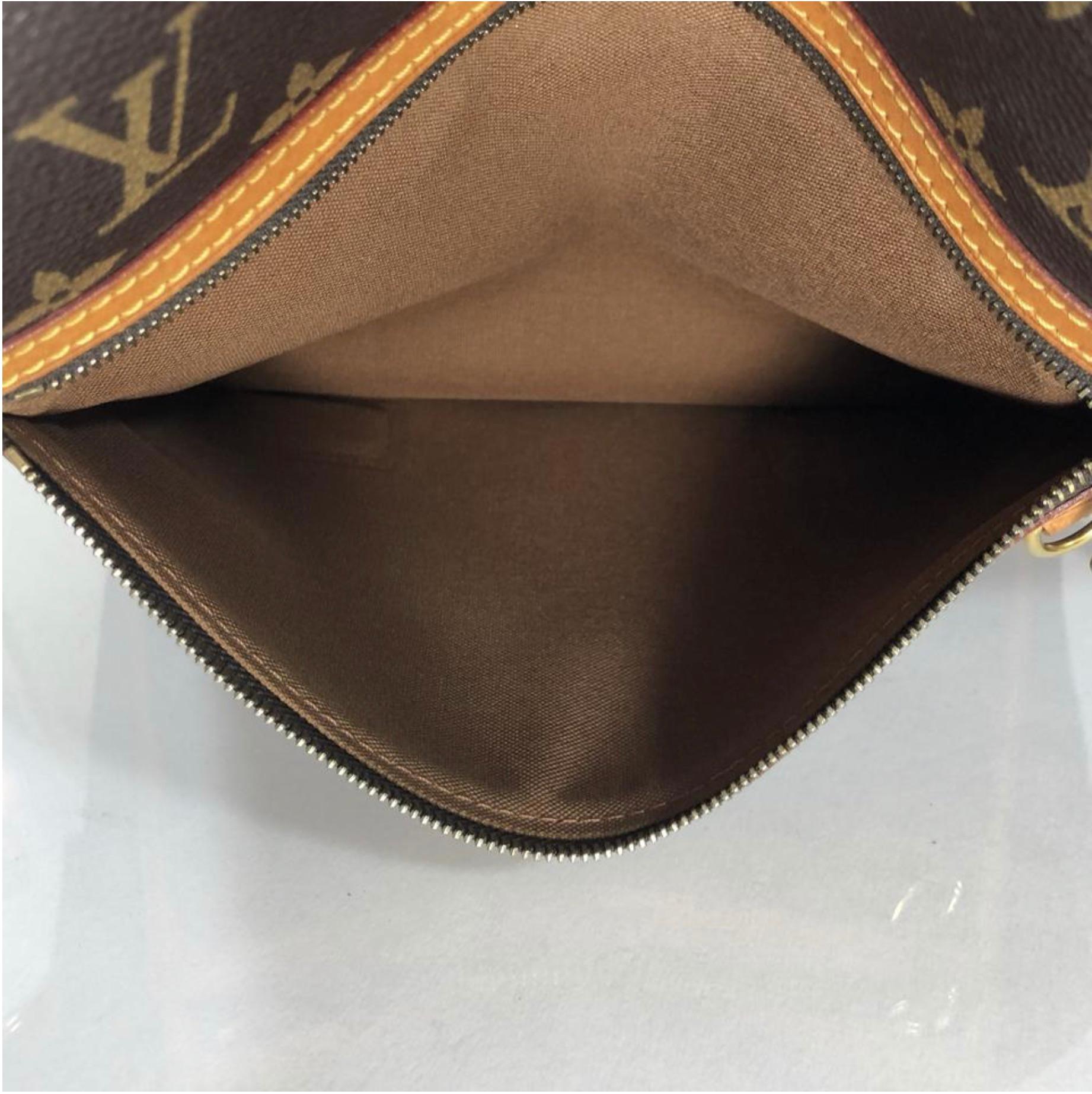  Louis Vuitton Monogram Messenger Bosphore PM Crossbody Shoulder Handbag 4