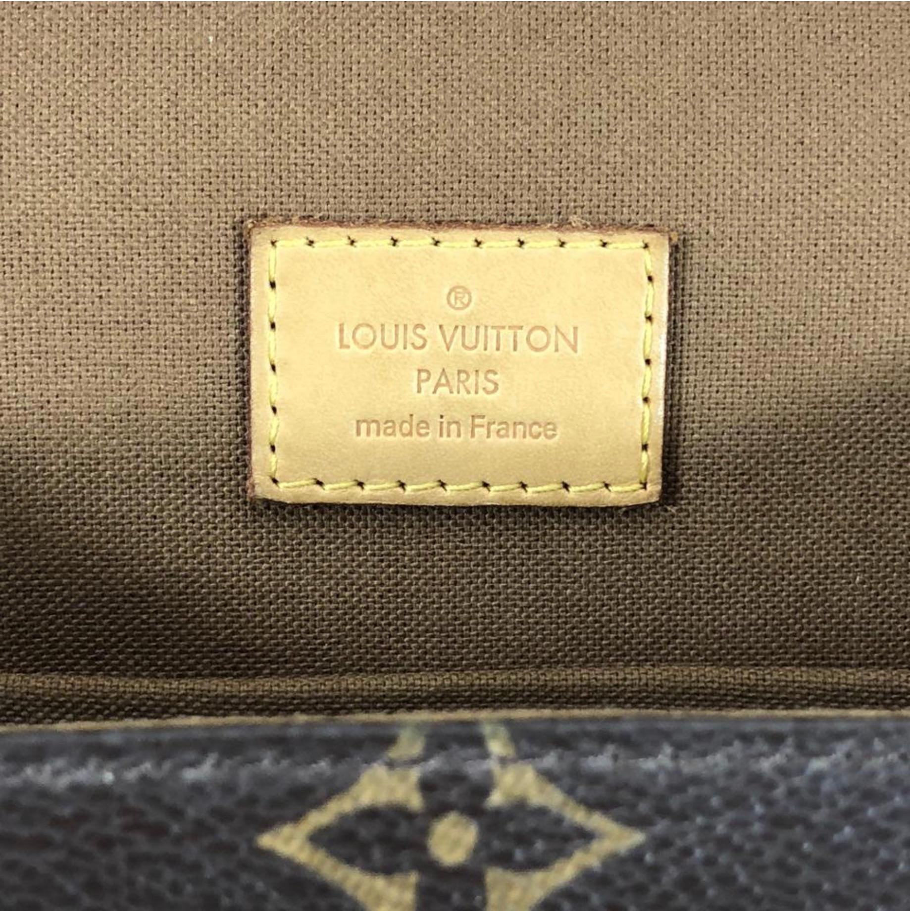  Louis Vuitton Monogram Messenger Bosphore PM Crossbody Shoulder Handbag 6