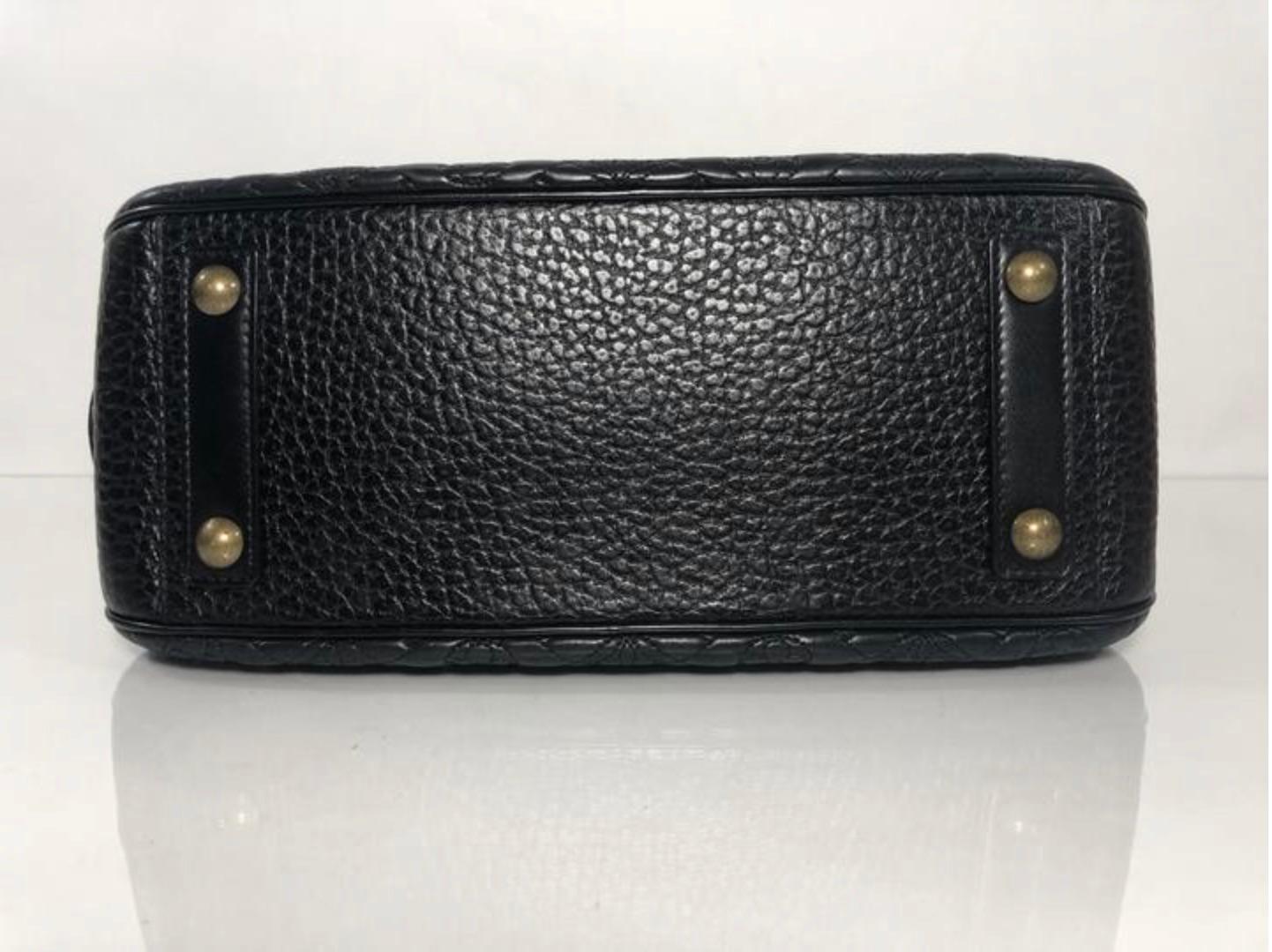 Louis Vuitton Vienna Leather Mizi Satchel Handbag 2