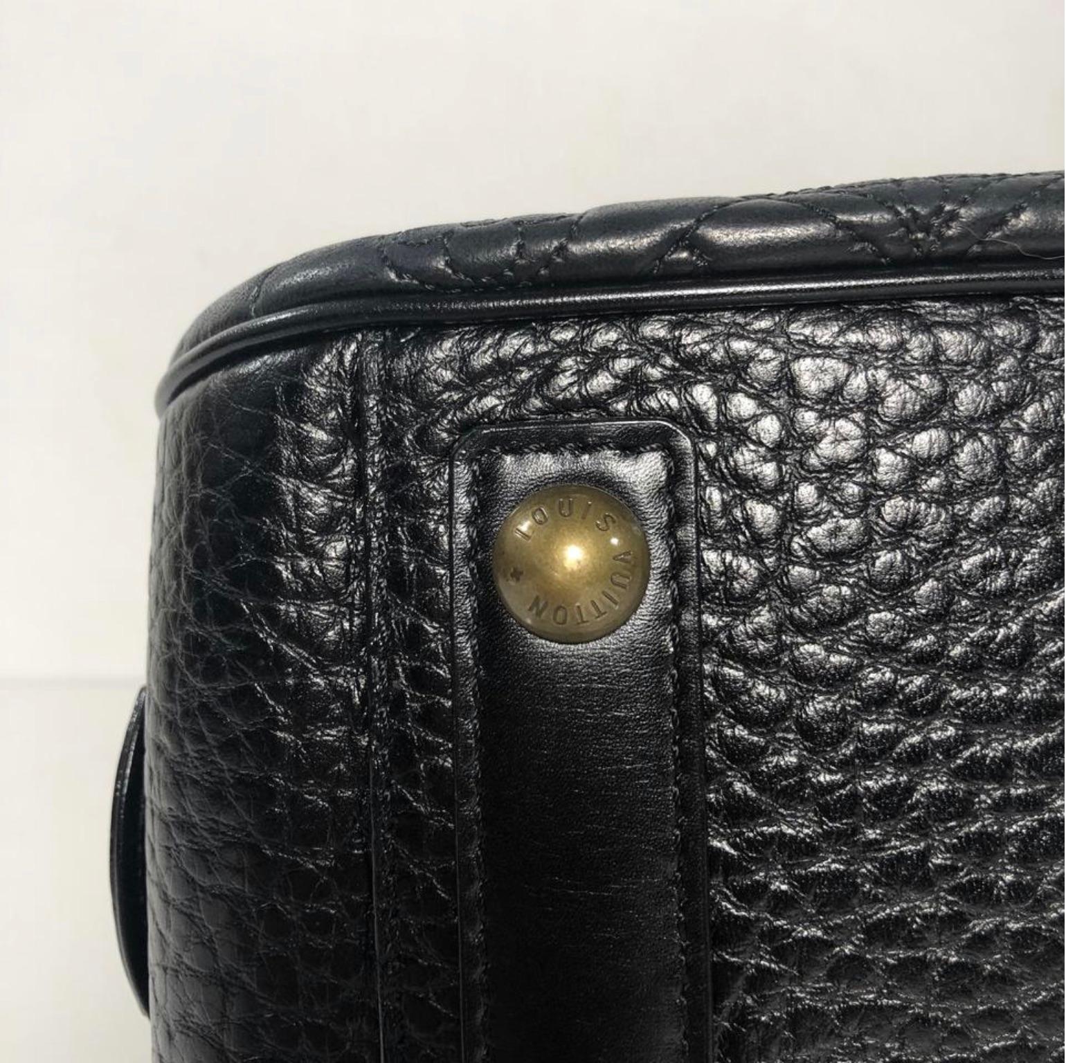 Louis Vuitton Vienna Leather Mizi Satchel Handbag 3