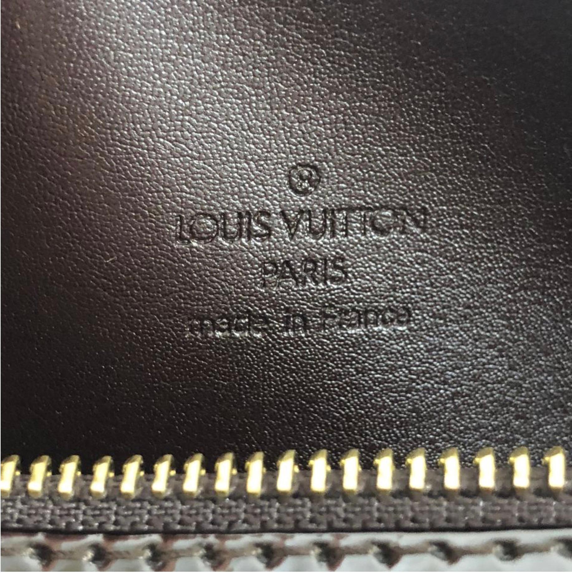 Louis Vuitton Verni Papillon 30 Amarante Shoulder Handbag For Sale 5