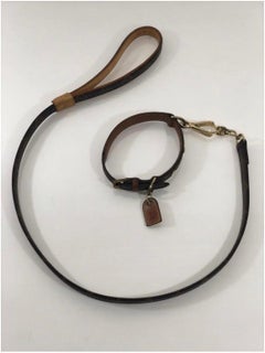 Louis Vuitton Monogram Leash Baxter GM et Collier Baxter GM Collier de chien