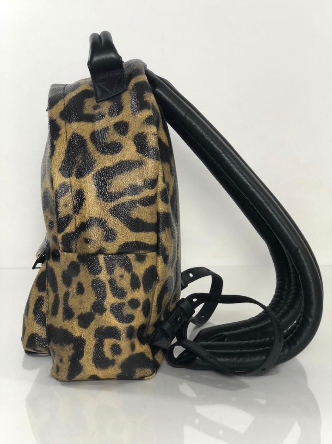 louis vuitton leopard backpack