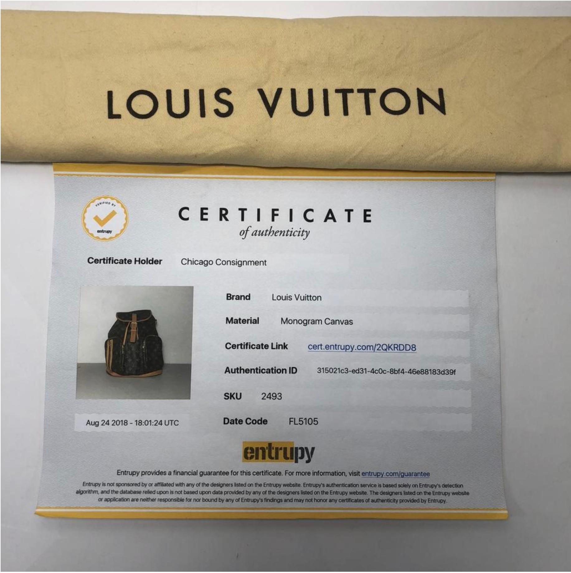 MODEL - Louis Vuitton Monogram Bosphore Backpack

CONDITION - Exceptional. Light vachette with light water marks and color transfer, darkened trim under flap closure, no dryness and no cracking. Bright and shiny hardware with no tarnishing or