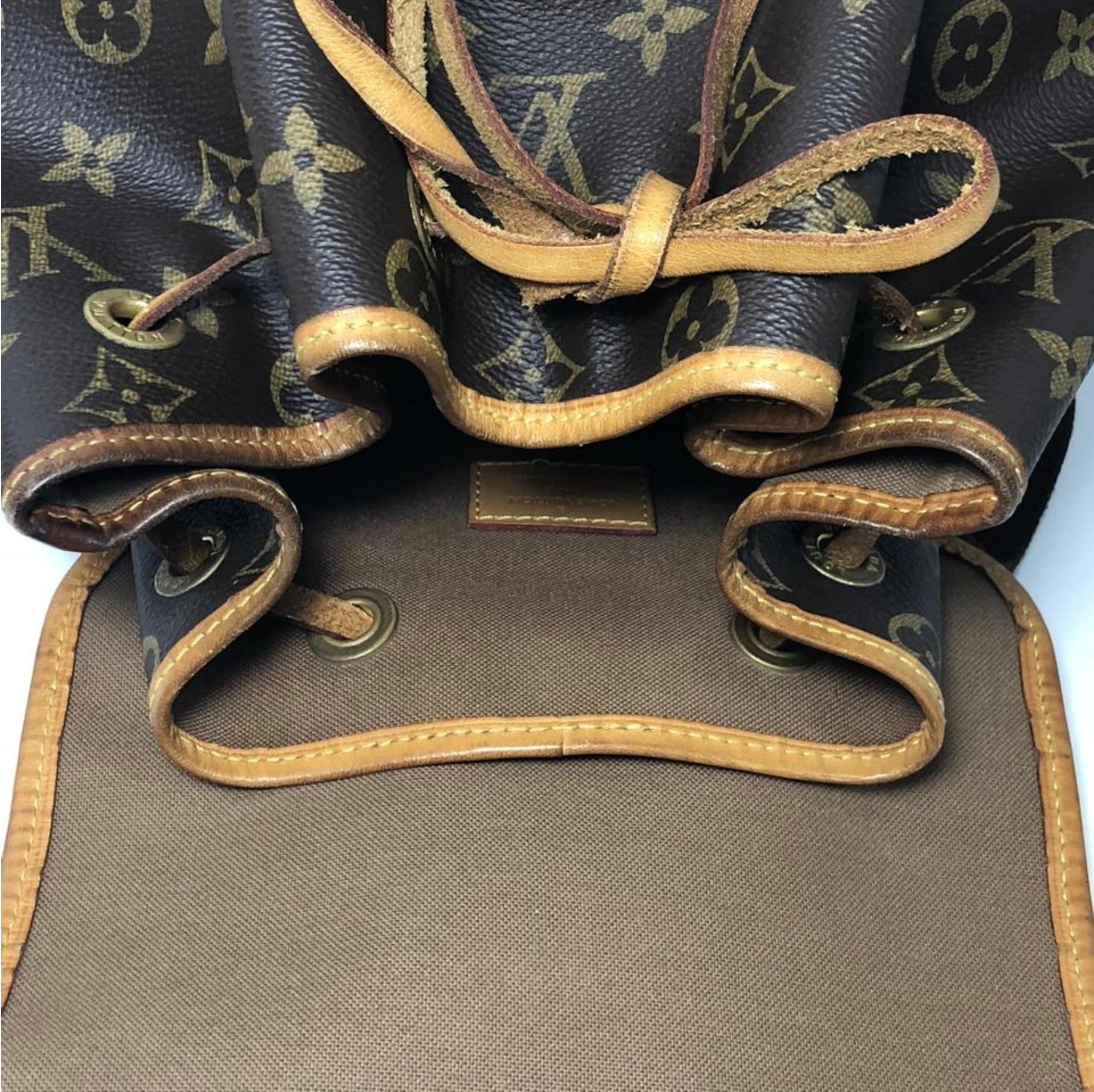 Louis Vuitton Monogram Bosphore Backpack Shoulder Handbag For Sale 2