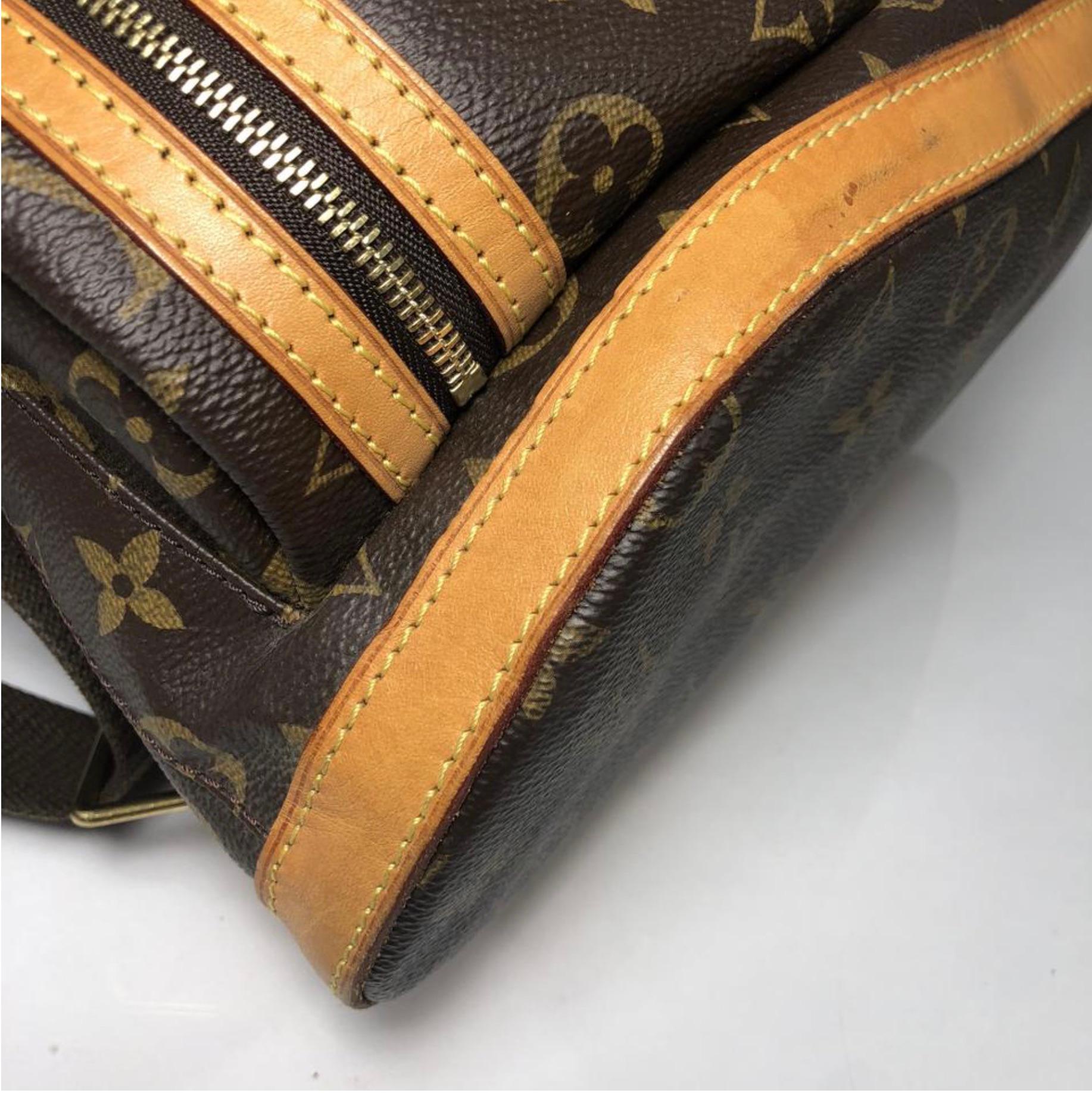 Louis Vuitton Monogram Bosphore Backpack Shoulder Handbag For Sale 4