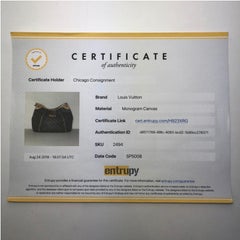 Louis Vuitton Monogram Galliera GM Hobo Shoulder Handbag