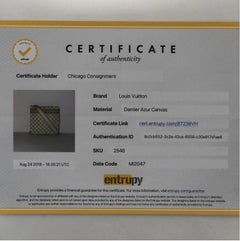 Louis Vuitton Damier Azur Pochette Bosphore Crossbody