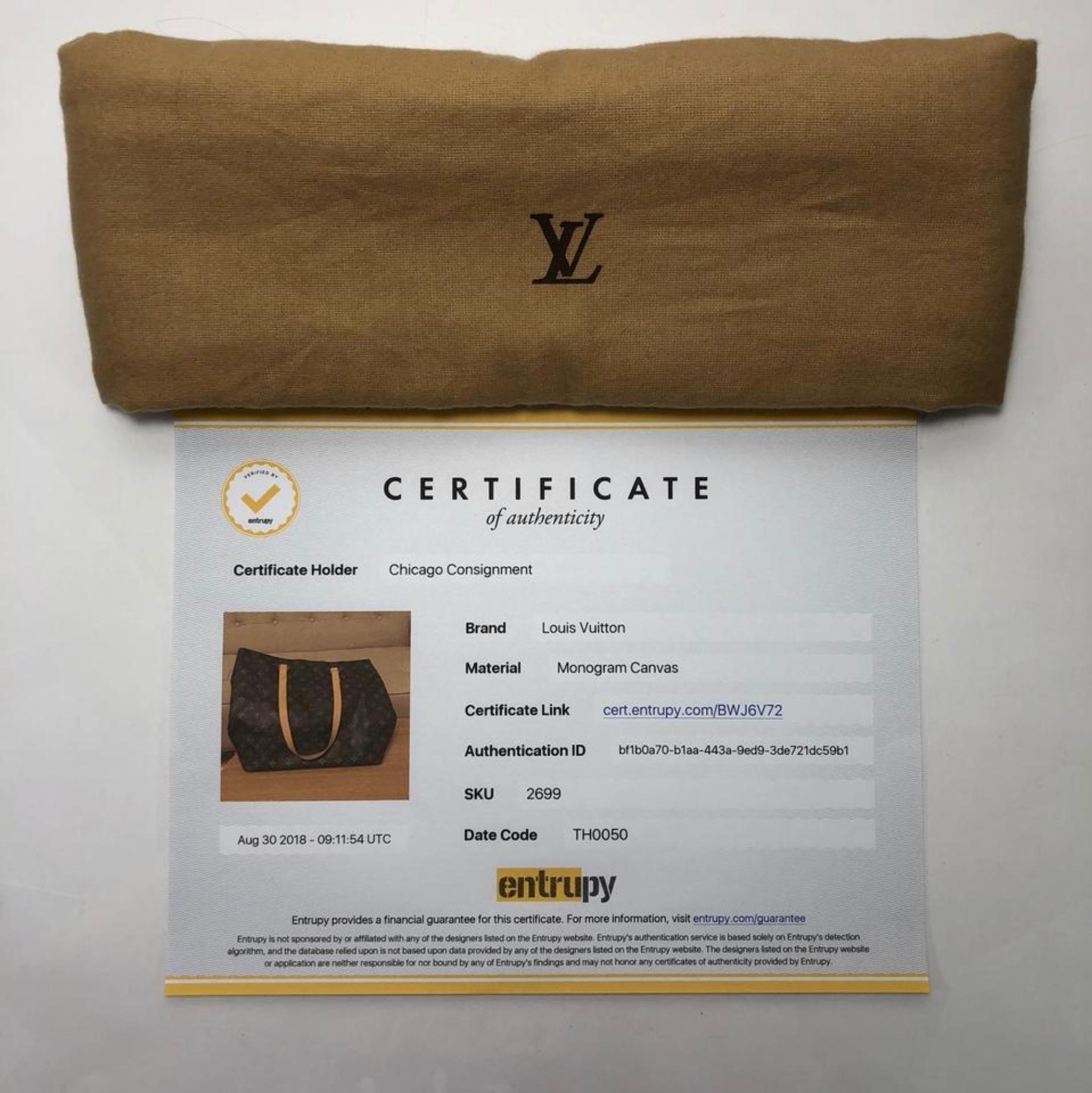 MODEL - Louis Vuitton Monogram Cabas Mezzo

CONDITION - Exceptional! Light vachette, light watermarks, no handle darkening, no dryness. Bright and shiny hardware with no tarnishing. No rips, holes, tears, stains or odors. Piece maintains original