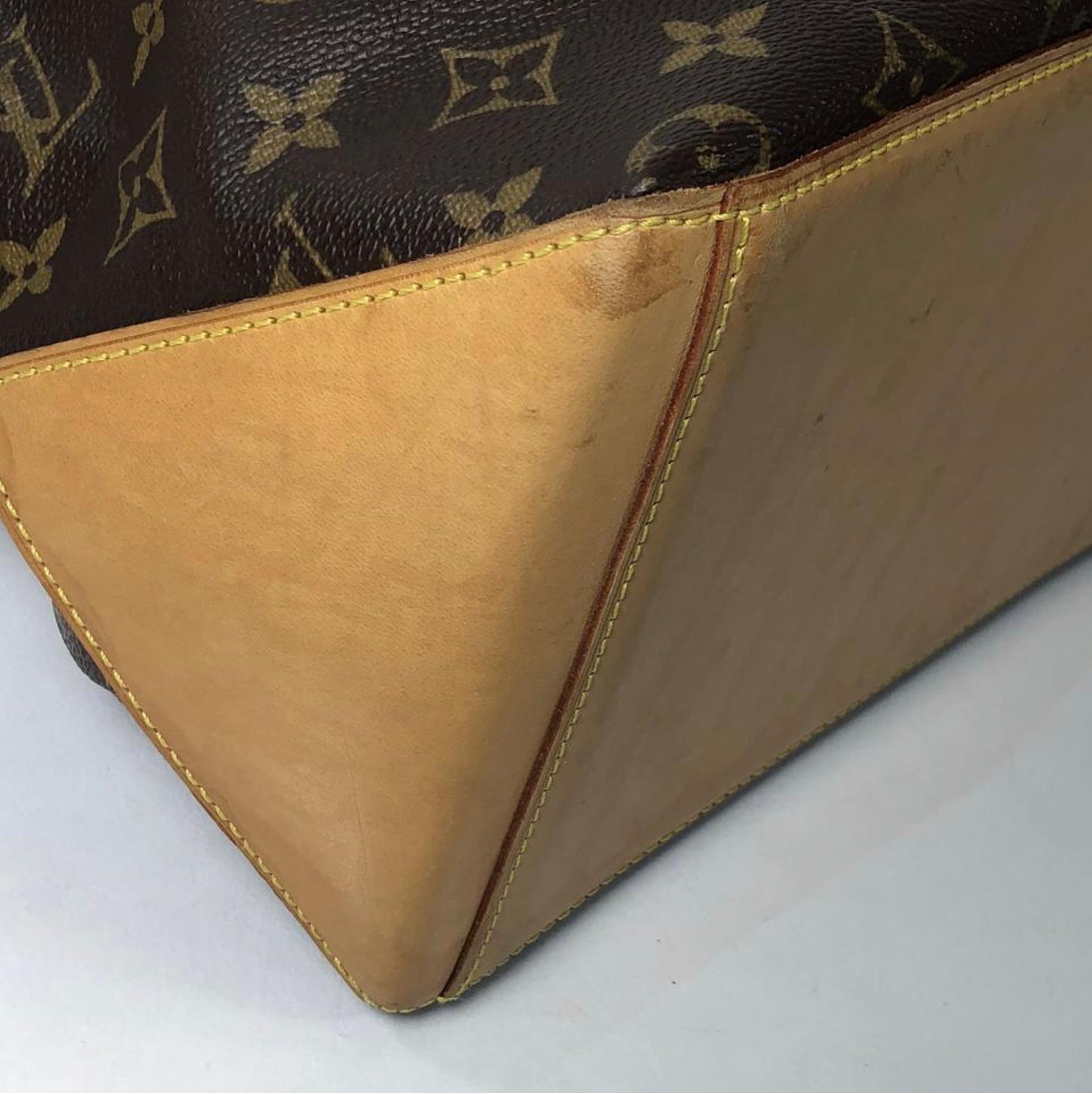 Louis Vuitton Monogram Cabas Mezzo Tote Shoulder Handbag For Sale 3
