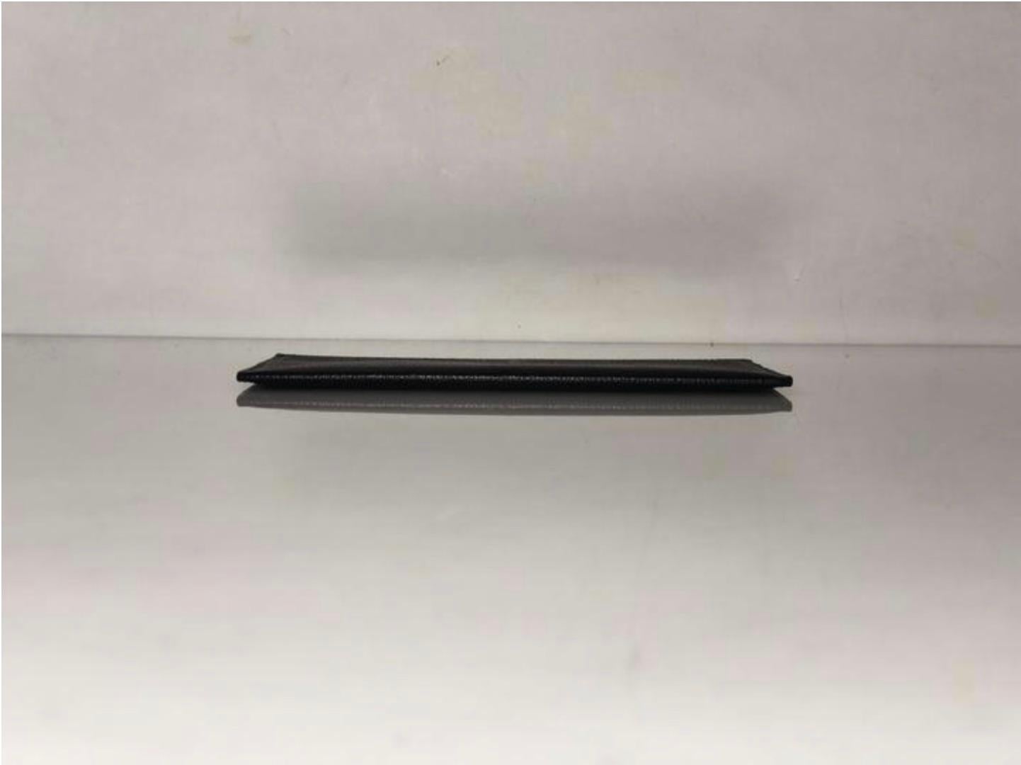 Louis Vuitton Empreinte Pochette Felicie Card Holder Wallet Insert in Black In Excellent Condition For Sale In Saint Charles, IL