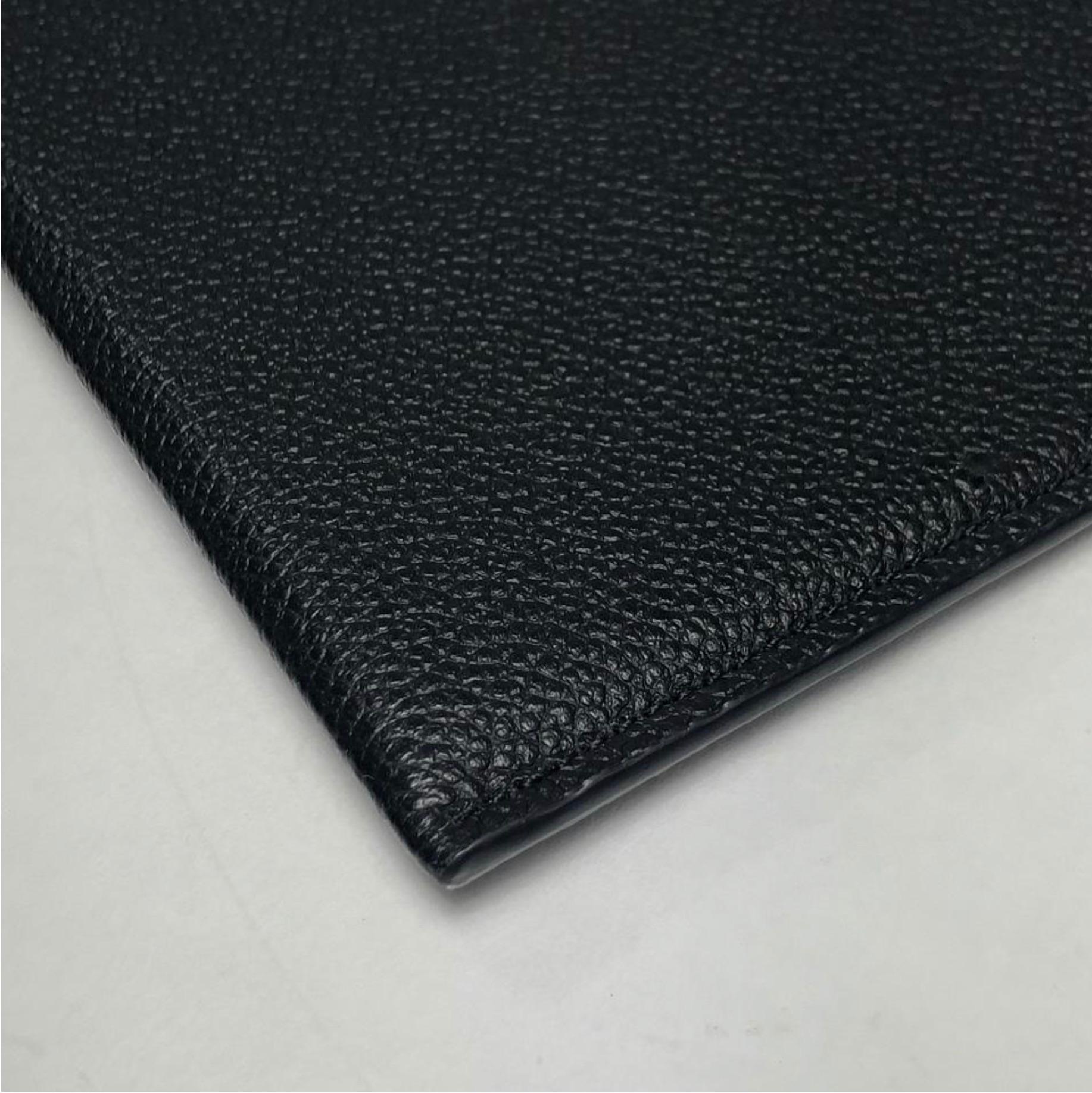 Louis Vuitton Empreinte Pochette Felicie Card Holder Wallet Insert in Black  For Sale 3