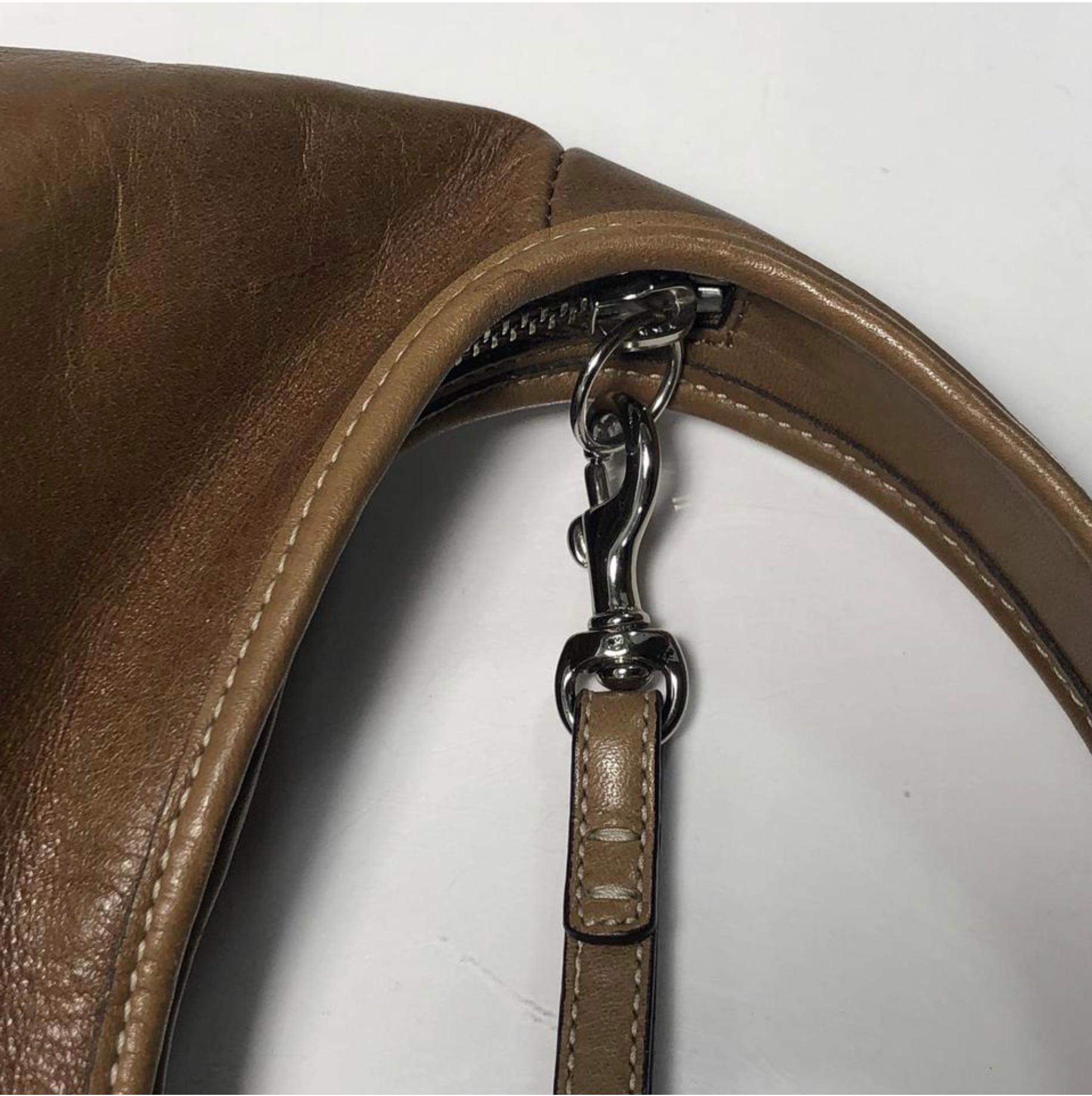 Coach Vintage Ergo Leather Hobo in Brown For Sale 2