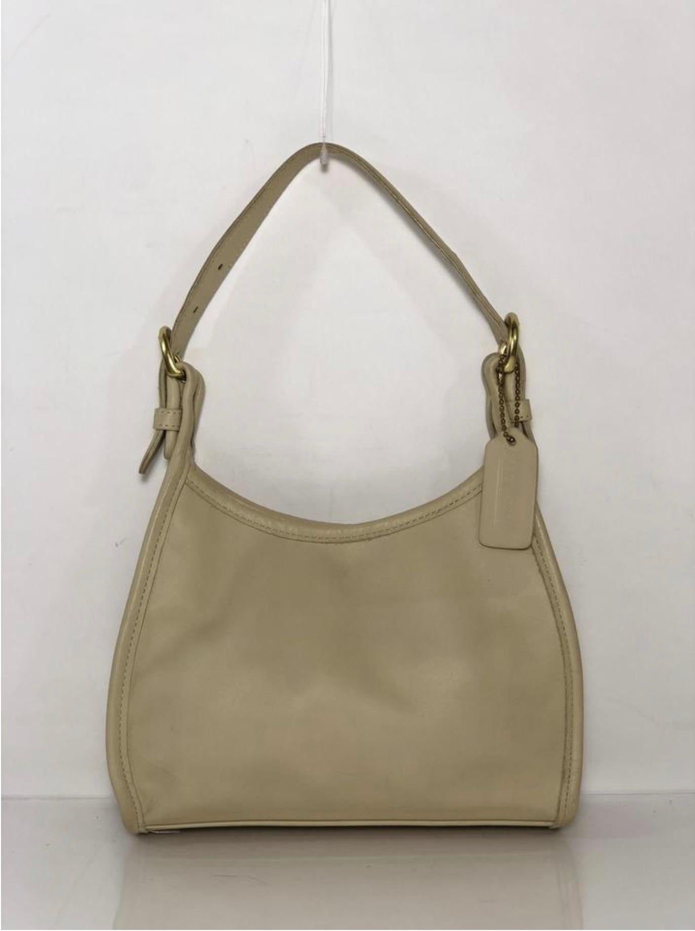 coach chocolate brown handbag