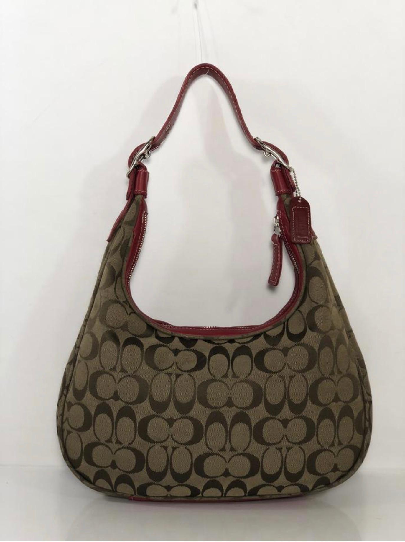 coach jacquard wallet