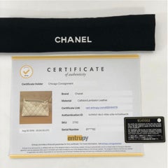 Chanel Lambskin Leather Wild Stitch Small Shoulder with Gold Hardware in White