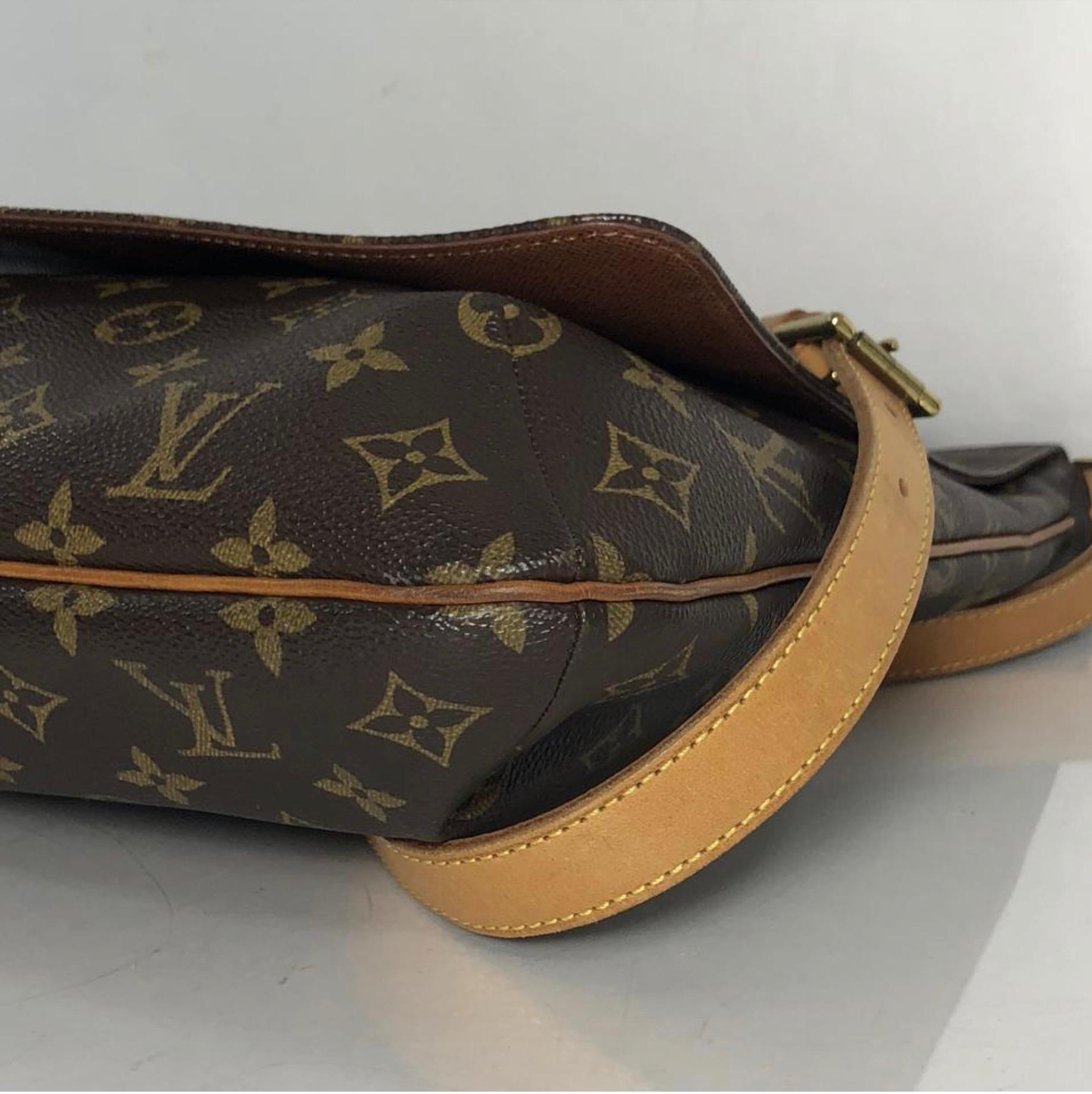 Louis Vuitton Monogram Musette Salsa GM Crossbody Shoulder Handbag For Sale 2
