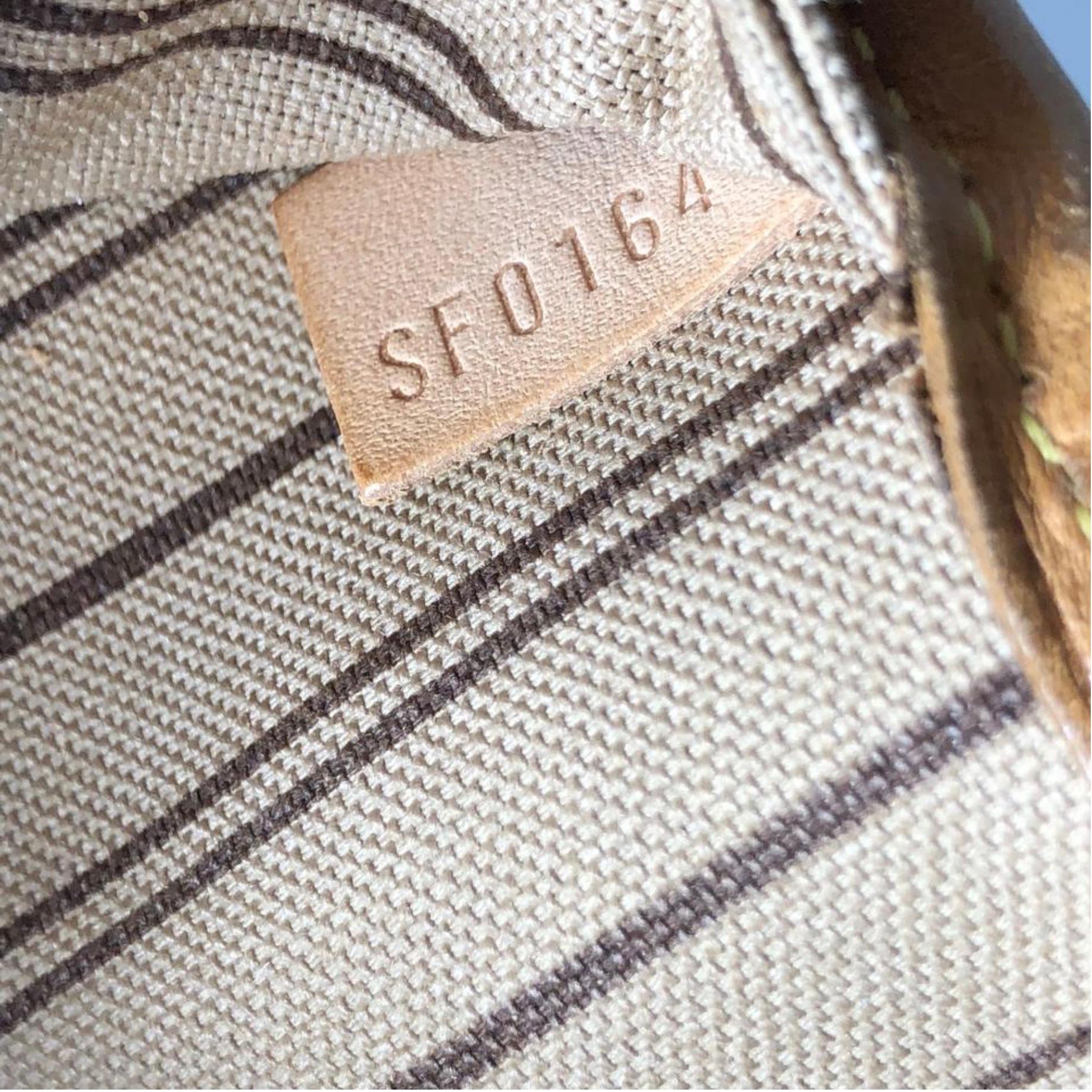 Louis Vuitton Monogram Neverfull MM Tote Shoulder Handbag For Sale 7