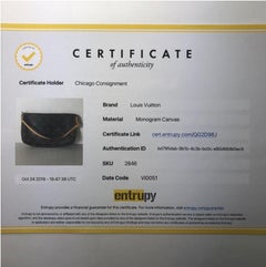 Louis Vuitton Monogram Pochette Accessories Wristlet Handbag