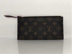 Louis Vuitton Monogram Pochette Felicie Zip Clutch Insert