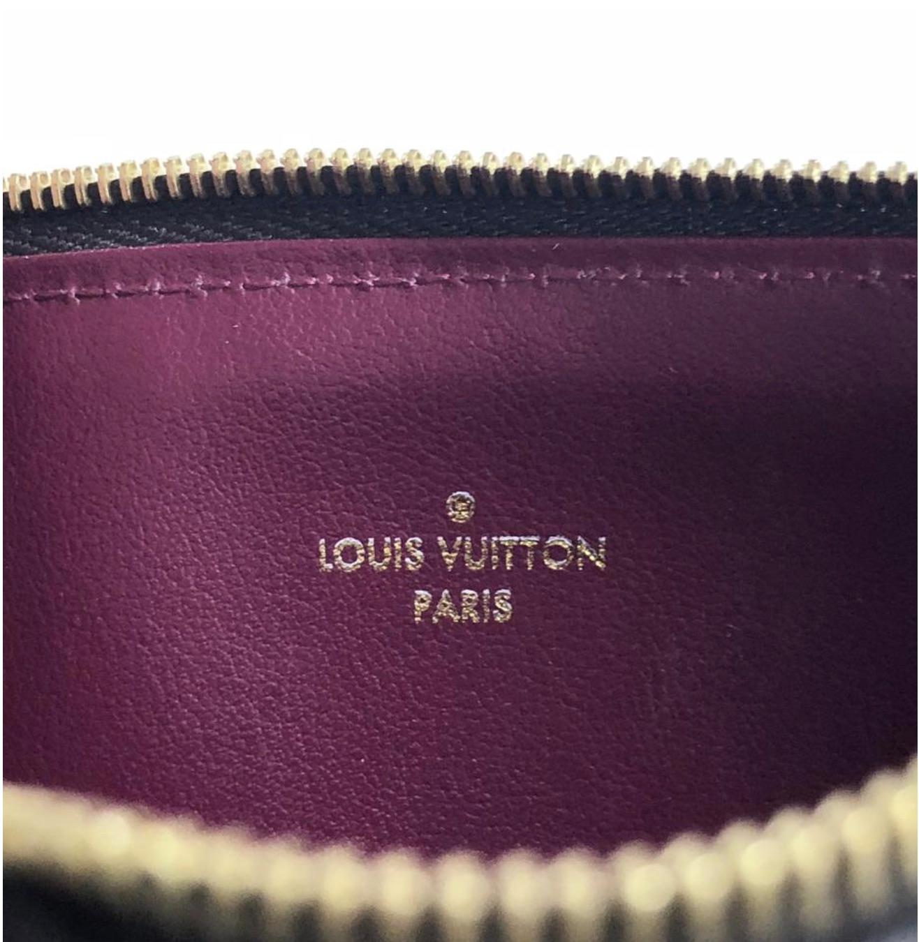  Louis Vuitton Monogram Pochette Felicie Zip Clutch Insert For Sale 5