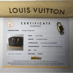 Louis Vuitton Monogram Alma PM Satchel Top Handle Handbag