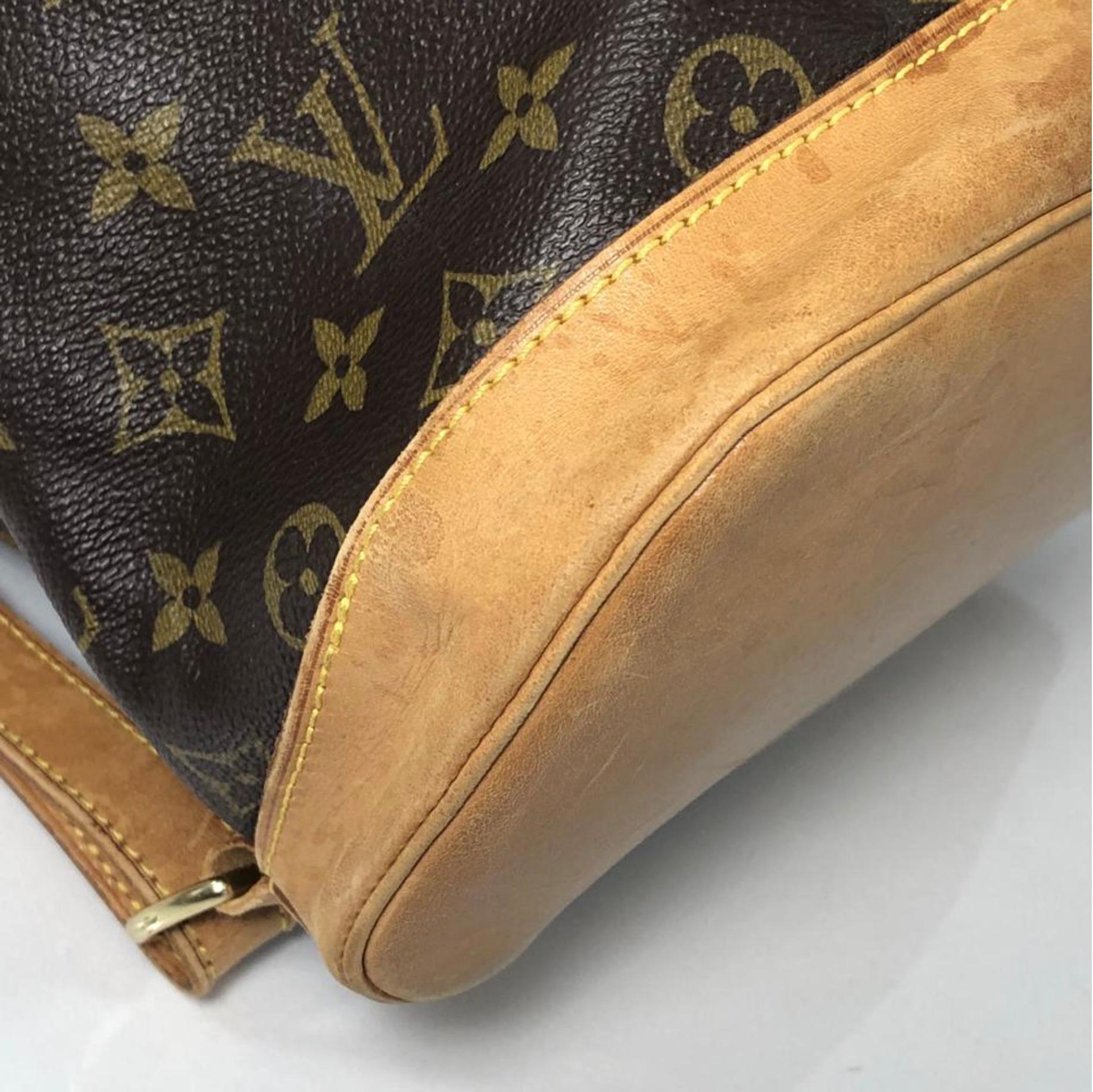  Louis Vuitton Monogram Montsouris GM Backpack Handbag For Sale 3