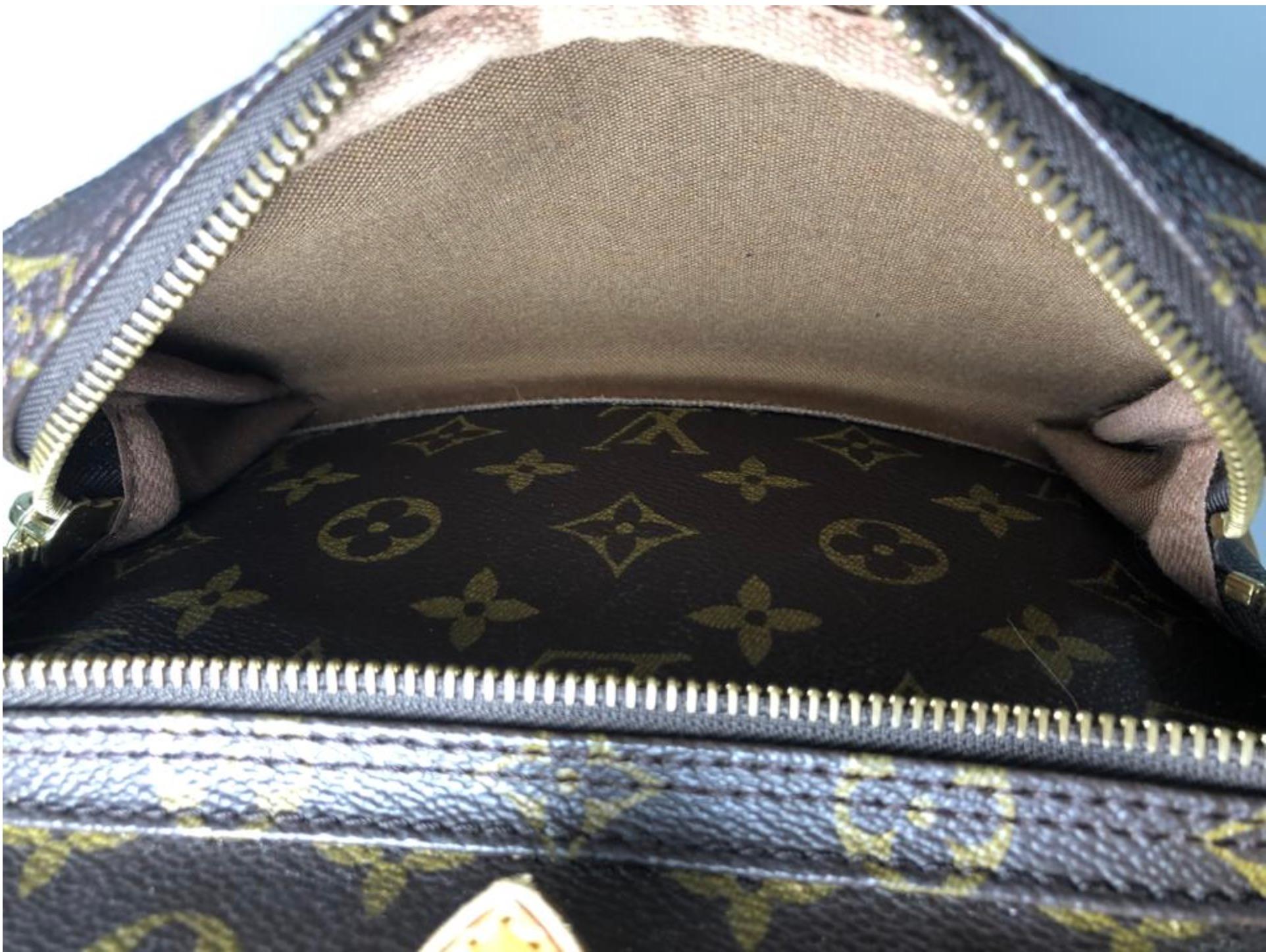  Louis Vuitton Monogram Montsouris GM Backpack Handbag For Sale 4
