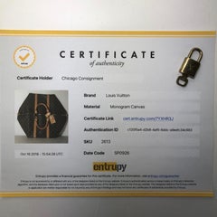 Louis Vuitton Monogram Keepall 55 Top Handle Travel Bag