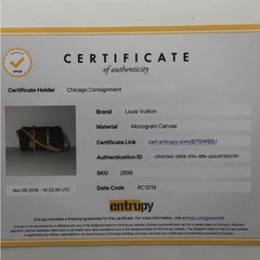 Louis Vuitton Monogram Sofia Coppola SC MM Shoulder Travel Handbag