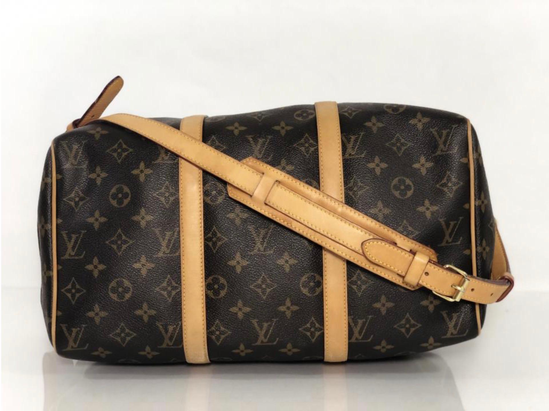  Louis Vuitton Monogram Sofia Coppola SC MM Shoulder Travel Handbag In Good Condition For Sale In Saint Charles, IL