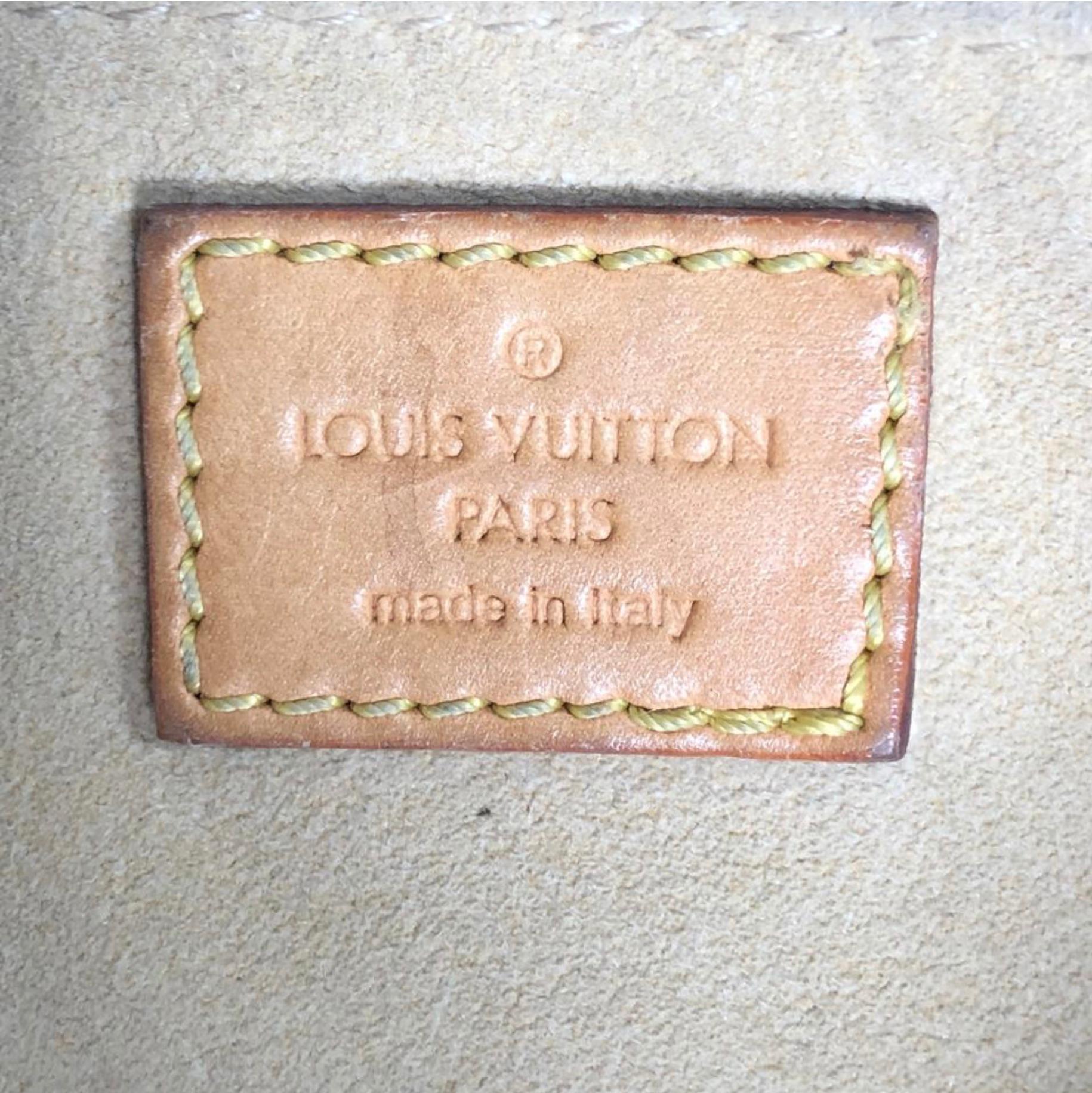  Louis Vuitton Monogram Sofia Coppola SC MM Shoulder Travel Handbag For Sale 3
