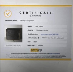 Louis Vuitton Monogram Portable Cabine Garment Cover Travel Handbag