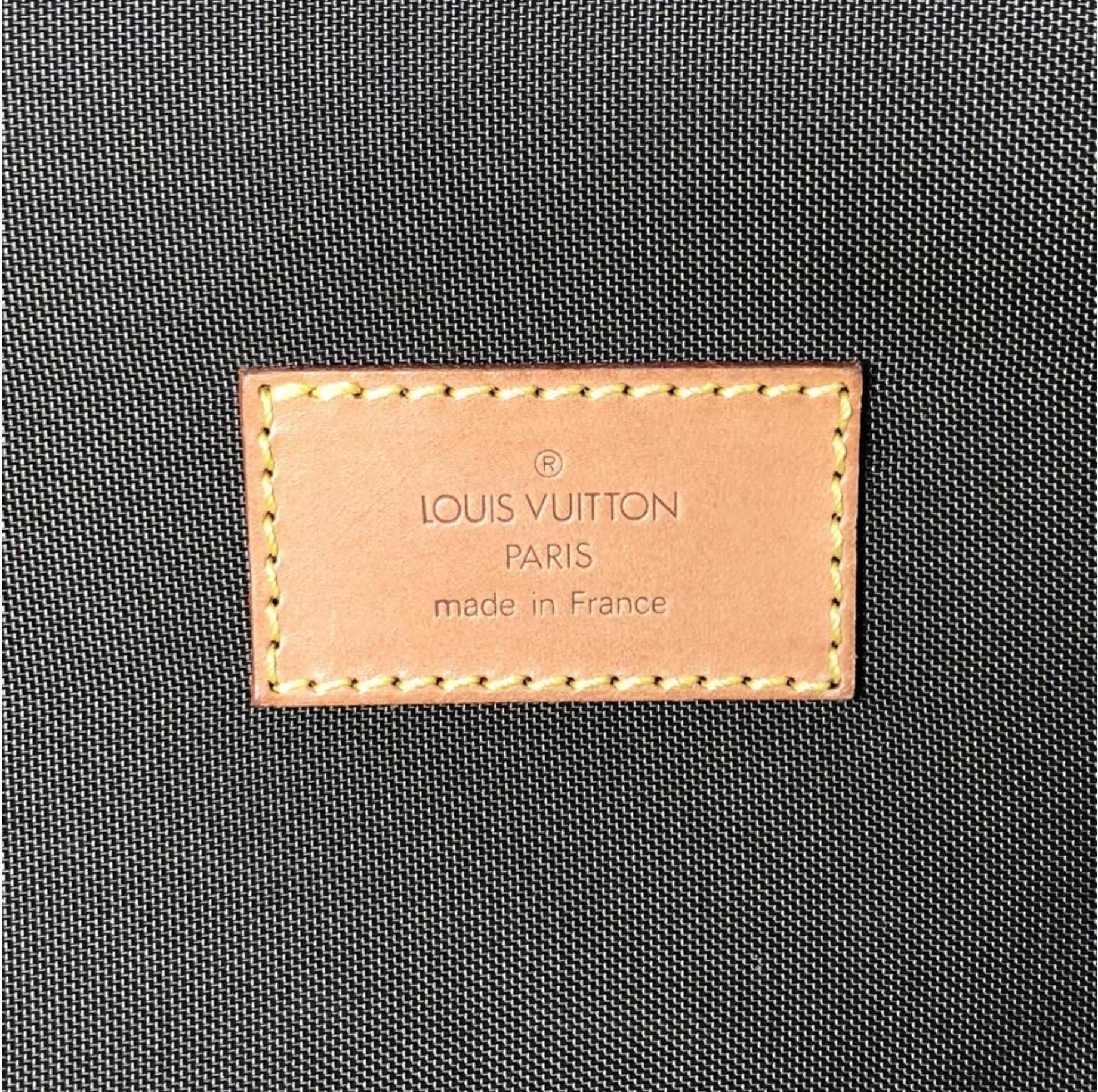  Louis Vuitton Monogram Portable Cabine Garment Cover Travel Handbag For Sale 6